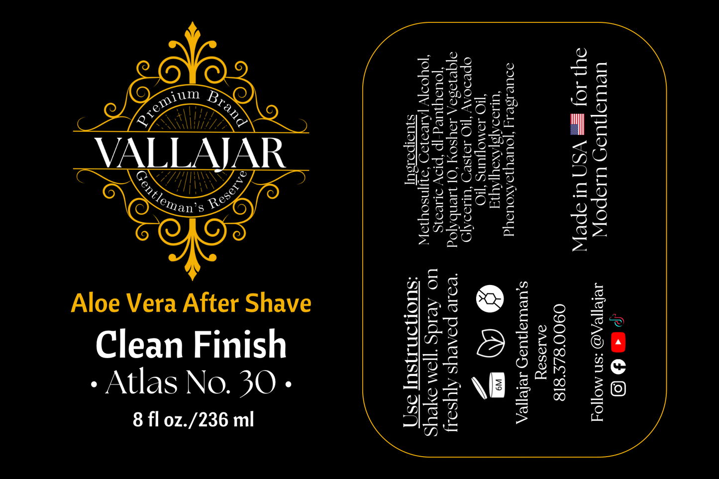 Clean Finish Aloe Vera After Shave