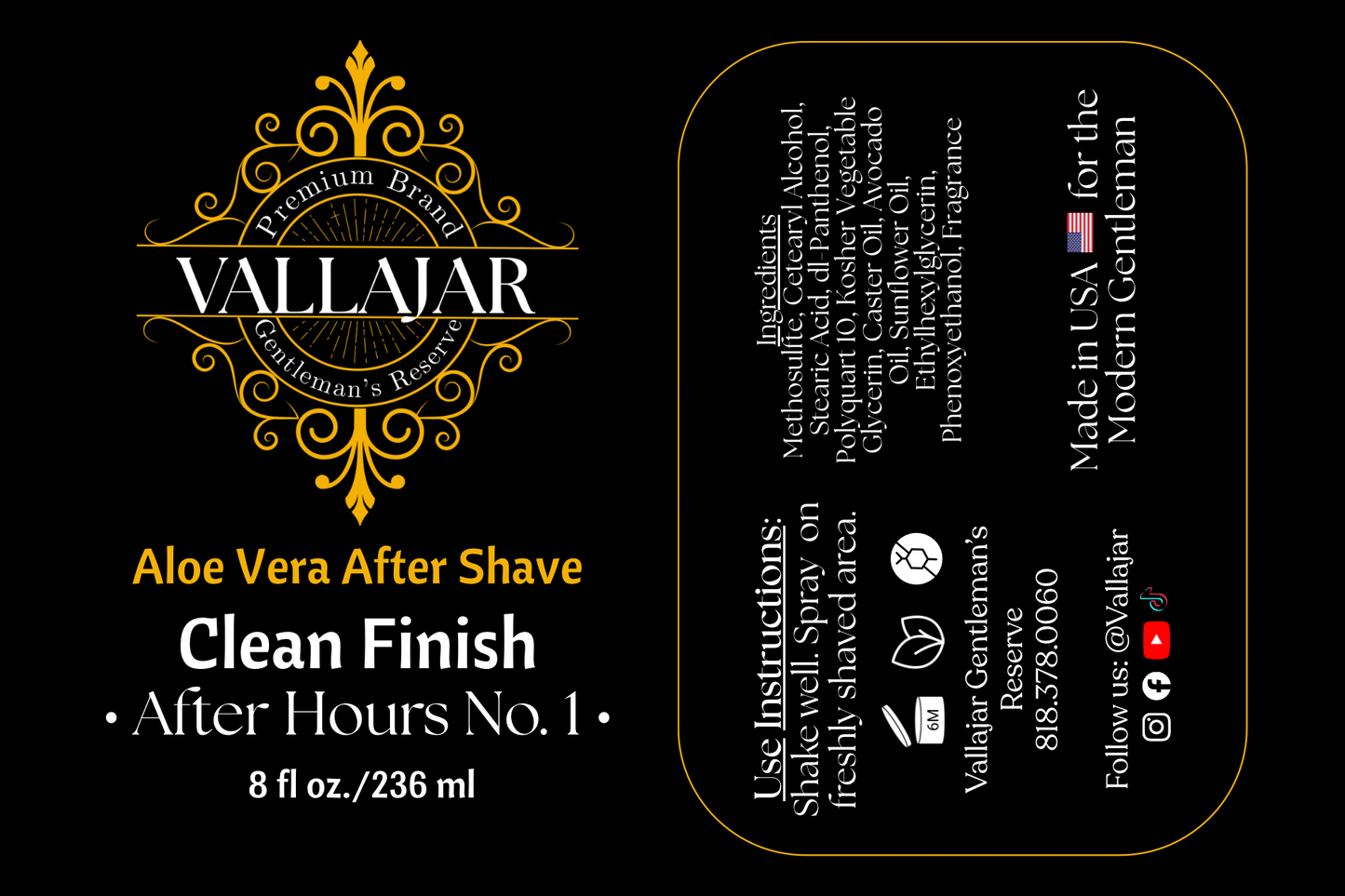Clean Finish Aloe Vera After Shave