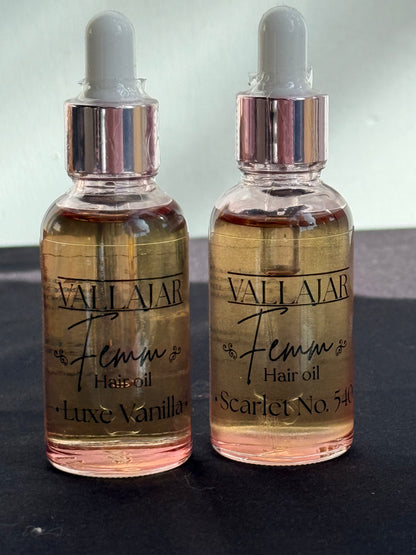 Vallajar Femm Luxe Vanilla Hair Oil