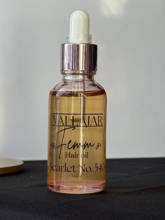 Vallajar Femm Scarlet No. 540 Hair Oil